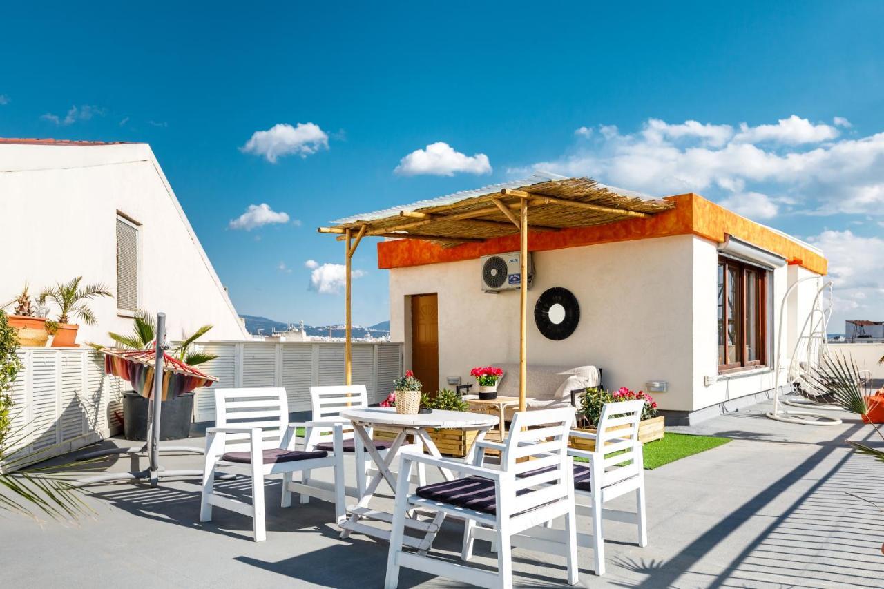 סלוניקי City Center, Sea View, Big Private Tarrace מראה חיצוני תמונה